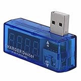 Lifepartner USB 電源 アンプ メーター テスター 充電 モニタ 電圧 電流 マルチ USB電圧電流チェッカー 簡易電圧・電流チェッカー