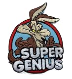 ワッペン コヨーテ SUPER GENIUS COYOTE アメカジ アイロンワッペン 刺しゅう アップリケ パッチ