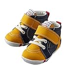 mikihouse Double_B(ミキハウスダブルB)キャンバス素材のベビーファーストシューズ (11.5cm-12.5cm) １２．５cm,カラシ