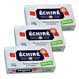 エシレ公式 フランス産AOP発酵バター 100ｇブロック有塩×3個 ECHIRE BEURRE