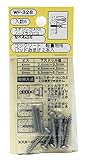 WAKI コンクリート 軽量用 ステンレス ノープラグビス 鍋4X25 WF-328