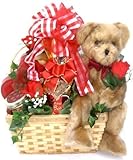 Gift Basket Drop Shipping BeMi-Lg Bear Hugs, Romantic Gift Basket