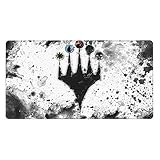 MTG プレイマット トレーディングカードゲーム プレイマット TCG プレイマット カードゲーム ボードゲーム プレイマット デスクマット パッド 手描き原画 ステッチエッジ (35X60cm)q