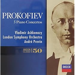 Amazon.co.jp: プロコフィエフ:ピアノ協奏曲全集 つかの間の幻影 他
