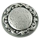 Laurey 13628 1 1/4-Inch Sante Fe Trail Knob, Brushed Satin Nickel by Laurey