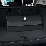 アルファード 専用 車 収納ボックス 折りたたみ 大容量 トランク ボックス 頑丈 防水 組み立て簡単 ALPHARD 新型 アルファード 30系 40系 20系 に適用 収納ケース 隙間収納 小物入れ 置き配ボックス 車載バッグ トランクケース ラゲッジルーム 車内 収納 便利グッズ(ブラック 大 1個 1セット)