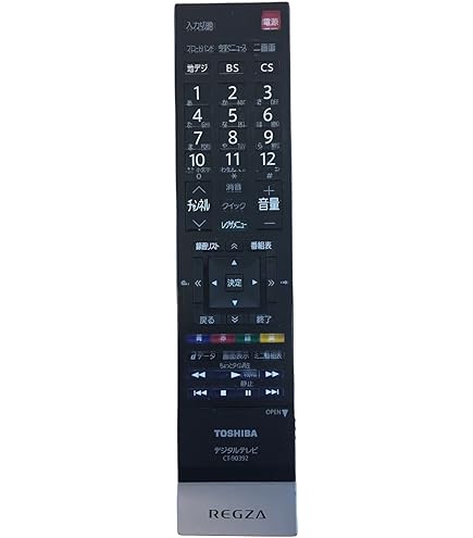 Amazon.co.jp: 東芝（TOSHIBA)純正 LED液晶テレビ・リモコン CT-90392