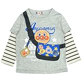 アスナロ（トップス 長袖tシャツ） アンパンマン 長袖Ｔシャツ ベビー 男の子 子供 フェイクレイヤード90 オート