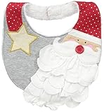 Mud Pie Baby Sparkle Santa Bib by Mud Pie