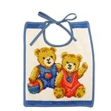 ［フェイラー］ FEILER ベビー ビブ よだれかけ/スタイ BIB TEDDYKIDS BLUE [並行輸入品]