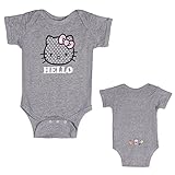 Hello Kitty SHIRT ベビー・ガールズ US サイズ: 6 Months カラー: グレー