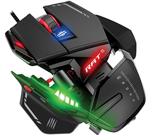 Mad Catz、PMW3360センサー採用のゲーミングマウス『RAT 8』 | ヲチモノ