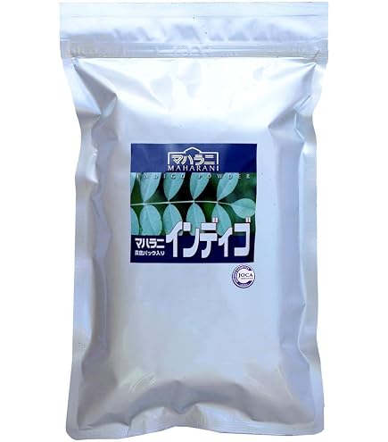 マハラニ/ヘナ石臼挽き2024年産500g植物性染毛料&マハラニ/アムラ500g