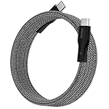 MaGdget Cable/マジェット ケーブル USB Type-C & Type-C マグネット内蔵ケーブル 1.5ｍ PD対応 60W 急速充電 QC対応 断線防止 (Type-C & Type-C, Black, 1.5m)