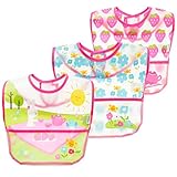 アイプレイ スタイ 3枚セットiplay ウォータープルーフ アイプレイ ビブ 防水 エプロン お食事エプロン ( カラー： Pink )　【101360-209-46】 [並行輸入品]