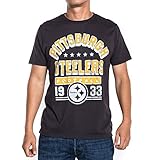 ピッツバーグスティーラーズレトロ1933年NFLキックオフクルーTシャツ XL