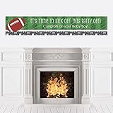 End Zone – Football – ベビーシャワーデコレーションパーティーバナー