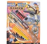 6 PC OLD WEST COWBOY PLAYSET, Case of 24