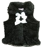 FairyBaby ボアベスト 80cm ブラック[20] 起毛パイル S23505-24