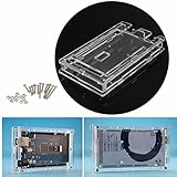 YCOSON Arduino MEGA 2560 R3用透明アクリルケースシェルエンクロージャ保護ボックス
