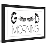 Marmont Hill Morning Lashes Framed壁アート 18x12 MH-DIAALC-18-BFP-18