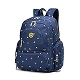 YuHan Baby Diaper Bag Travel Backpack Handbag Large Capacity Fit Stroller Blue by YuHan