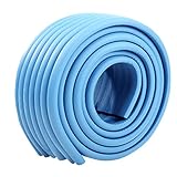 C-Princess ケガ防止2Mコーナーガード コーナークッション 角要らず 安心安全 全面保護 自由DIY 赤ちゃん ベビーを守る (Cスカイブルー)