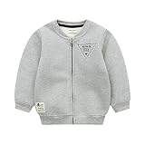 New Autumn And Winter Fleece Zipper Jacket -3T