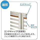 YKK　切詰用部品　格子キャップ　T80用　ルシアスフェンスH04型用　【アルミフェンス　柵】 　プラチナステン