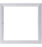 Amazon | ダイケン 天井点検口 シルバー 開口寸法454×454mm CDE45J 
