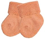ベビーストーリー オーガニックコットン 洛陽染め パイル新生児ソックス 7cm - 9cm オレンジ 6041 日本製