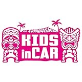 Sticker Shop Haru BABY IN CAR ティキ＆ダイヤモンドヘッド ピンク