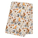 Trend Lab Let's Go Deluxe Flannel Swaddle Blanket by Trend Lab