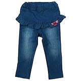 《秋冬春対応》 CHILD CHAMP(チャイルド チャンプ) ストレッチデニムミニスカート付きロングパンツ 90cm/NB NO.C-271054