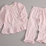 【あるこんたるこん】ベビー キッズ ジュニア パジャマ スターライト 女の子 ルームウェア 長袖 (110)