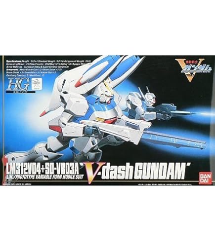 Bandai Hobby HGUC V Dash Gundam Victory Gundam Model Kit (1/144