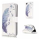 UNEXTATI iPhone 7 Plus ケース 高品質 PUレザー 手帳型ケース 保護カバー カード収納 液晶保護 防塵 Apple iPhone7 Plus 用 Case Cover (P5 