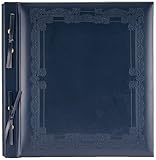 サンヨー スタンダードアルバム Lサイズ/100年台紙・ビス式 ブルー