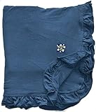 KicKee Pants用フリル付きベビーカーブランケット、Twilight
