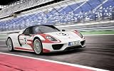 2014 Porsche 918 Spyder Weissachパッケージ18 x 24メタルアルミ壁アート