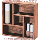 ミニ ウッドラック [W20 x D5 x H20cm] 家具 収納家具 オープンシェルフ・ラック