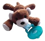 Quner おしゃぶり付き抱っこぬいぐるみ　おしゃぶりホルダー 新生児 　赤ちゃん ベビー用のゾウソフトぬいぐるみおもちゃ おしゃぶりホルダー ベビー