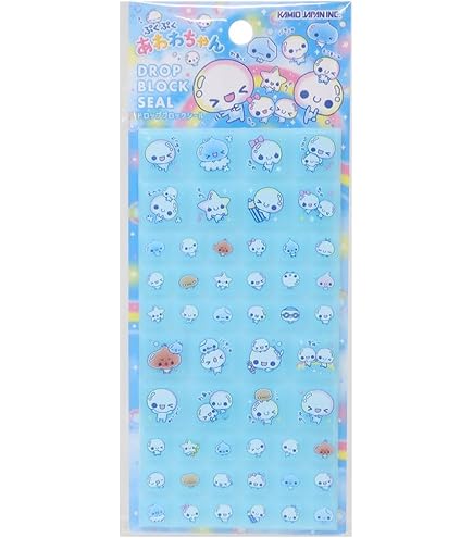 Amazon | カミオジャパン シール ウォーターインシール ぷくぷくあわわ