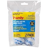 Purdy 140624033 Jumbo Mini Colossus Roller Replacements 2-Pack 4-1/2 inch x 1/2 inch nap [並行輸入品]
