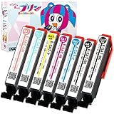 SAT-6CL エプソン 互換 インクカートリッジ [ProColor.製] SAT (BK*2/C/M/Y/LC/LM) -6色+BKセット 対応機種 [ EP-712A EP-713A EP-714A EP-715A EP-716A EP-812A EP-813A EP-814A EP-815A EP-816A ] 純正と併用可能 エプソンインク サツマイモ