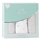 エイデンアンドアネイ ベビー おくるみ 3枚セット swaddling wrap ブランケット (カラー：metallic charm） aden+anais [並行輸入品]