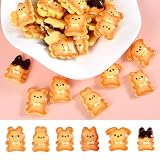PUREAMBER デコパーツ ホイップデコ パーツ デコレーションパーツ クッキー 動物 102個セット 樹脂製 ヘアピン アクセサリー デコ素材 ハンドメイド DIY