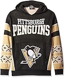 NHL Bigロゴフード付きセーター M ブラック