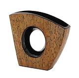 Deco 79 Classic Ceramic Inlay Vase [並行輸入品]