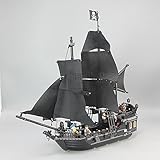 Kids Building BlocksおもちゃPirates of the CaribbeanブラックパールShipモデルおもちゃBuilding Blocksキット少年ギフト[ 16006 ]